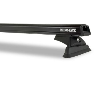 Rhino Rack HD RCL Trackmount Black 2 Bar Roof Rack JB0046