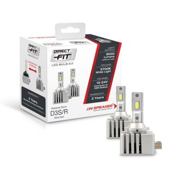 JW Speaker 999000D3 D3S Xenon to LED Conversion Kit 12/24V 4500Lm Per Globe 2 Pack