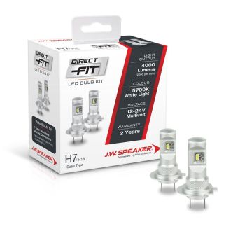 JW Speaker 999007 H7 Direct Fit LED Globes 12/24V 5700K