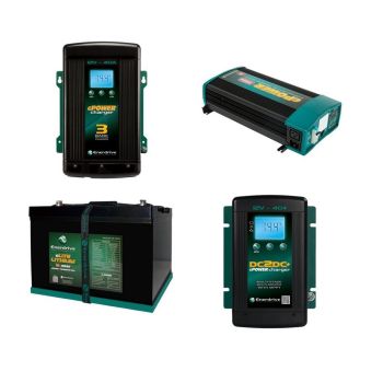 Enerdrive eLITE 100Ah Combo with 40A AC/40A DC Chargers 1000W Inverter
