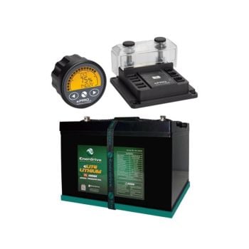 Enerdrive eLITE 100Ah Combo with ePRO Battery Monitor