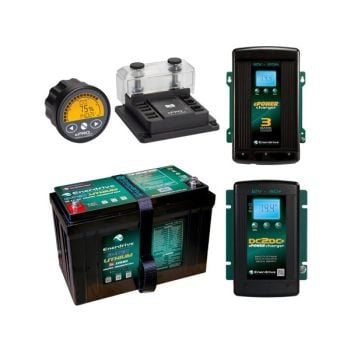 Enerdrive B-TEC 125Ah Combo with 20A AC/40A DC Chargers ePRO Monitor
