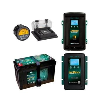 Enerdrive B-TEC 125Ah Combo with 40A AC/40A DC Chargers ePRO Monitor