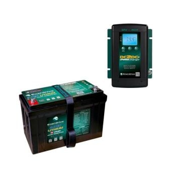 Enerdrive B-TEC 125Ah Combo with 40A DC Charger