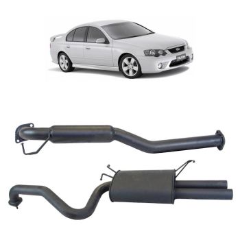 Redback K-RPM15787 2.5" Catback Exhaust with Dual Oulet fits Ford Falcon BA BF Sedan03- 08