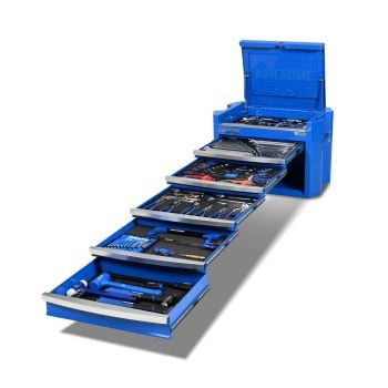 Kincrome K1942 Contour 29" 5 Drawer Tool Chest Kit Blue 277 Piece