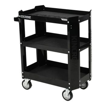 Kincrome K72903B Contour 3 Tier Cart Black