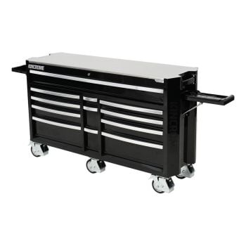 Kincrome K76112B Contour 60" 12 Drawer Tool Trolley Black