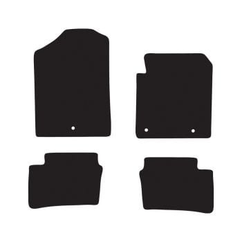 RubberTree Executive Rubber Car Floor Mats fits Kia Picanto 2017-on KA056TPR
