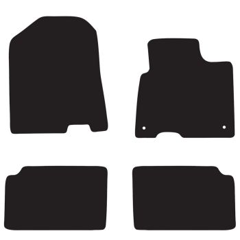 RubberTree Executive Rubber Car Floor Mats fits Kia Niro EV 19-21 KA062TPR