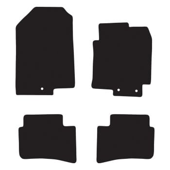 RubberTree Executive Rubber Car Floor Mats fits Kia Stonic 2020-on KA066TPR
