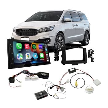 Kia Carnival 2015- YP Apple CarPlay Android Auto Head Unit Upgrade Kit