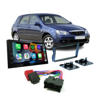 Kia Cerato 2005-2006 LD Hatchback Apple CarPlay Android Auto Head Unit Upgrade Kit