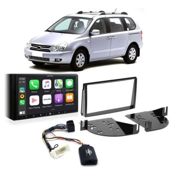 Kia Grand Carnival 2006-2010 VQ Apple CarPlay Android Auto Head Unit Upgrade Kit