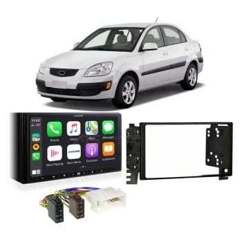 Kia Rio 2005-2009 JB Apple CarPlay Android Auto Head Unit Upgrade Kit
