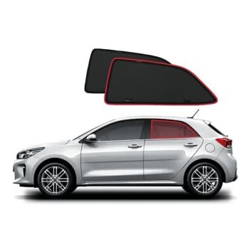 Snap Shades KIA016-2 Rear Window Shades fits Kia Rio 2016-on