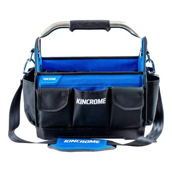 Kincrome 380mm Hard Base Open Tote Swivel Handle Bag K13521