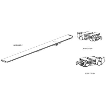 EGR RollTrac Electric Hand Rail Replacement fits Ranger 11-21/BT50 11-19/LDV T60 RT-ELECHANDRAIL-3