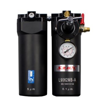 Workquip 2-Stage Air Filtration Sys with Auto Drain L9062MB-A