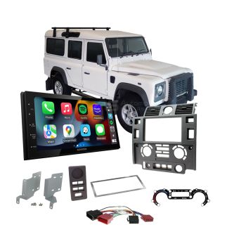 Landrover Defender 2007-2015 Apple CarPlay Android Auto Head Unit Upgrade Kit