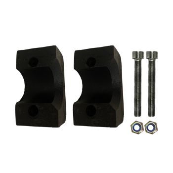 Superior Drop Shackle Block Mounts Suitable For Toyota LandCruiser 76/78/79 Series Pair LCR79DSBM