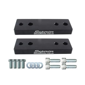 Superior Sway Bar Relocation Plate Suitable For Toyota LandCruiser 200 Series Front 3-4 Inch 75-100mm Lift Pair LCRFSRP-KIT