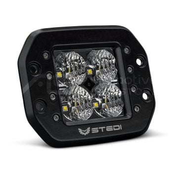 STEDI C-4 Black Edition Flush Mount LED Light Flood LEDFLUSH-C4-FLOOD