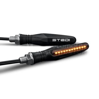 STEDI Dynamic Motorcycle LED Indicator Pair LEDMOTO-IND-BK