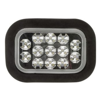 Jaylec LS9065 LED Reverse Lamp 9-33V Flush Mount with Rubber Grommet 200mm