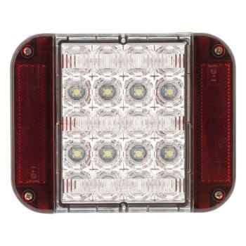 Jaylec LS9088 LED Reverse Lamp 10-30V with Reflector Black Housing