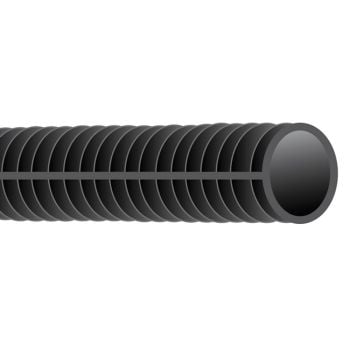 LV Automotive LV3020 Split Conduit 7mm x 10M Corrugated Black