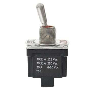 LV Automotive LV5600 On/Off Sealed Toggle Switch SPST 20A Screw Terminals 2P
