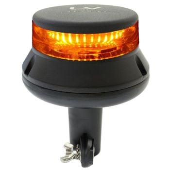 LV Automotive LV9600P Amber LED Beacon Pole Mount 10-30V 11 Flash Patterns