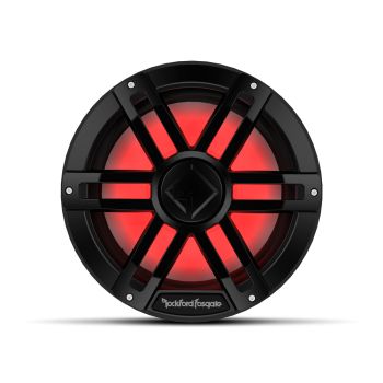 Rockford Fosgate M1D2-12B 12" Colour Optix Marine Subwoofer Dvc 300 Watts RMS 1200 Watts Peak Black Grille