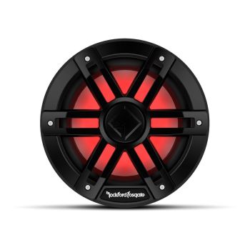 Rockford Fosgate M1D2-8B 8" Colour Optix Marine Subwoofer Dvc 150 Watts RMS 600 Watts Peak Black Grille