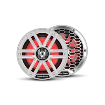 Rockford Fosgate M2-65 6.5" Colour Optix Marine 2-Way System 150 Watts RMS 600 Watts Peak White & Ss Grilles