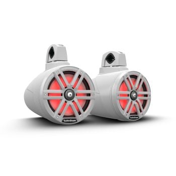 Rockford Fosgate M2WL-8 White 8" Wakeboard Tower Speaker 250 Watts RMS/1000 Watts Peak