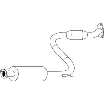 Redback M5629 Muffler fits Mitsubishi Magna 02/96-99 & Verada 10/96-99