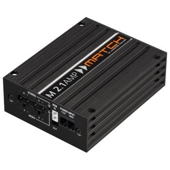 Match 2-Channel Class-HD Amplifier M2.1AMP