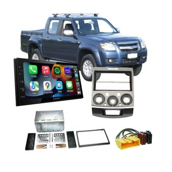 Mazda BT-50 2007-2011 Apple CarPlay Android Auto Head Unit Upgrade Kit