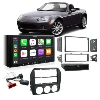 Mazda MX5 2005-2008 Apple CarPlay Android Auto Head Unit Upgrade Kit