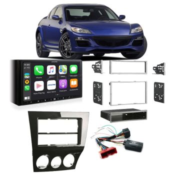 Mazda RX8 2008-2010 Series 2 Apple CarPlay Android Auto Head Unit Upgrade Kit