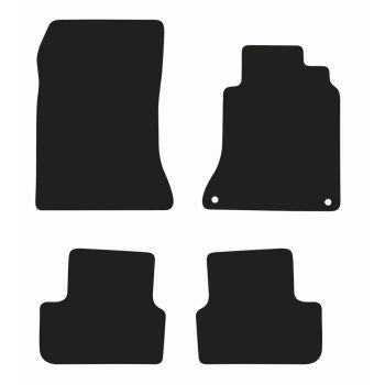 RubberTree Executive Rubber Car Floor Mats fits Mercedes GLA Class X156 14-19 MB063TPR