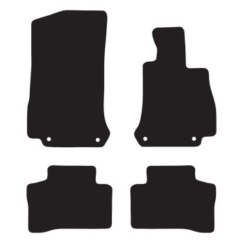 RubberTree Executive Rubber Car Floor Mats fits Mercedes GLC Class C253 Coupe 15-22 MB075-01TPR