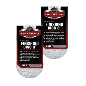 Meguiars DA Microfiber Finishing Disc Twin Pack DMF3