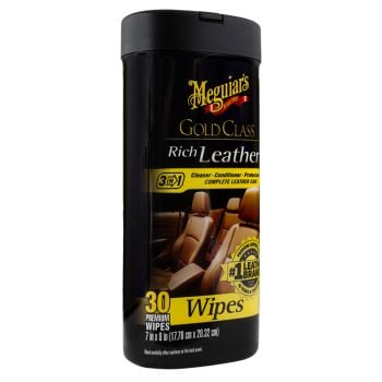 Meguiars Gold Class Rich Leather Wipes G10900