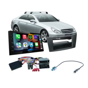 Mercedes CLS 2005-2011 W219 Apple CarPlay Android Auto Head Unit Upgrade Kit