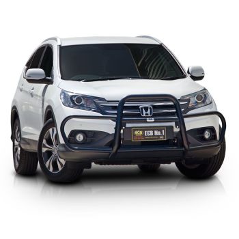 ECB Black Ripple Midi Tube Bar fits Honda CR-V RM S2 06/13-12/14 MHO60SYB