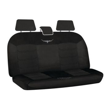 R.M. Williams Longhorn Seat Cover (Pair) Black Size 06 MHRMW16BLK06