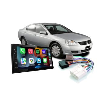 Mitsubishi 380 2004-2010 without CD Stacker Apple CarPlay Android Auto Head Unit Upgrade Kit